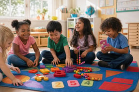 Sensory Math Exploration with Young Children